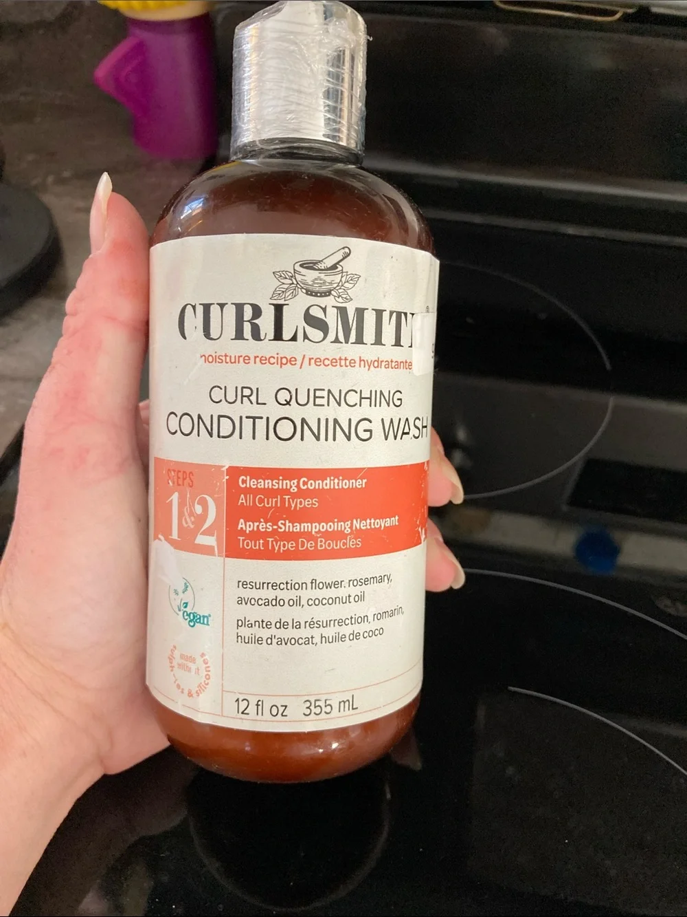 Curlsmith Quenching Conditioning Wash - and Curlsmith Frizz Retainer NEW
